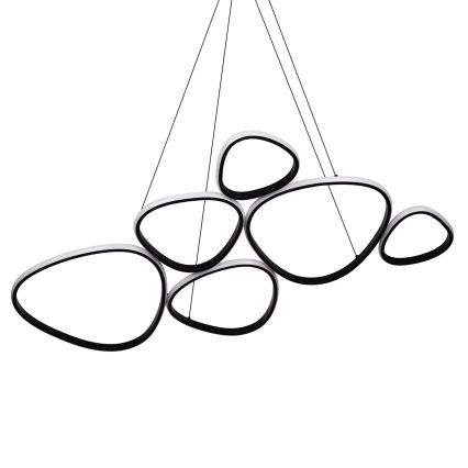 LED-pendel med vajer PETRA LED/58W/230V 4000K svart