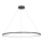 LED-pendel med vajer SATURNO LED/65W/230V Ø 120 cm IP44 svart