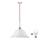 LED-pendel på kabel 1xE27/60W/230V vit/röd