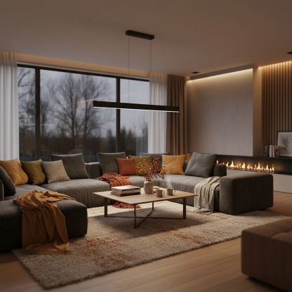 LED-pendel på kabel BERNADETTA LED/20W/230V 4000K svart