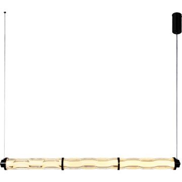 LED-pendel på kabel CORTE LED/25W/230V svart