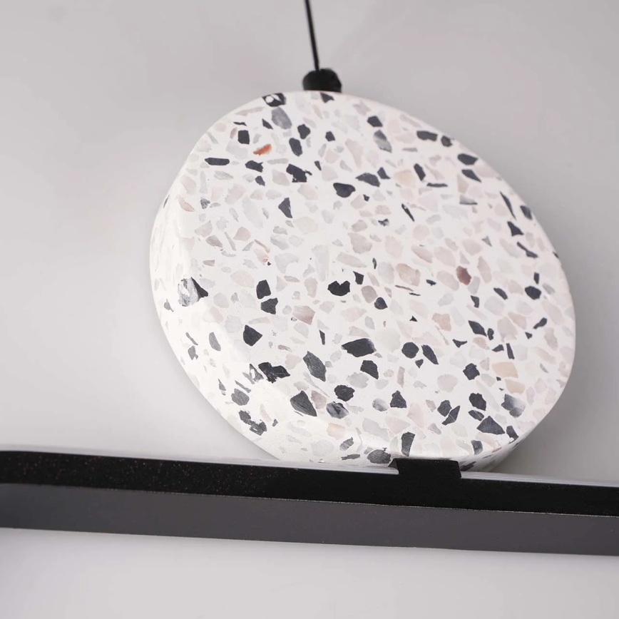 LED-pendel på kabel FLORENTYNA LED/48W/230V 4000K svart/vit