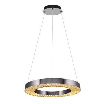 LED-pendel på kabel JESI LED/35W/230V 3000K Ø 60 cm silver