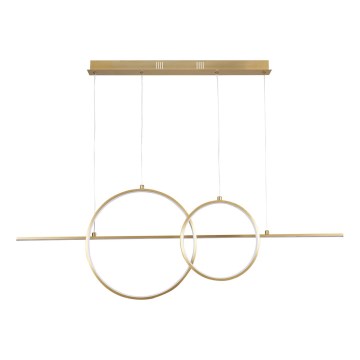 LED-pendel på kabel LAURA LED/42W/230V, guld