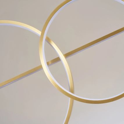 LED-pendel på kabel LAURA LED/42W/230V, guld
