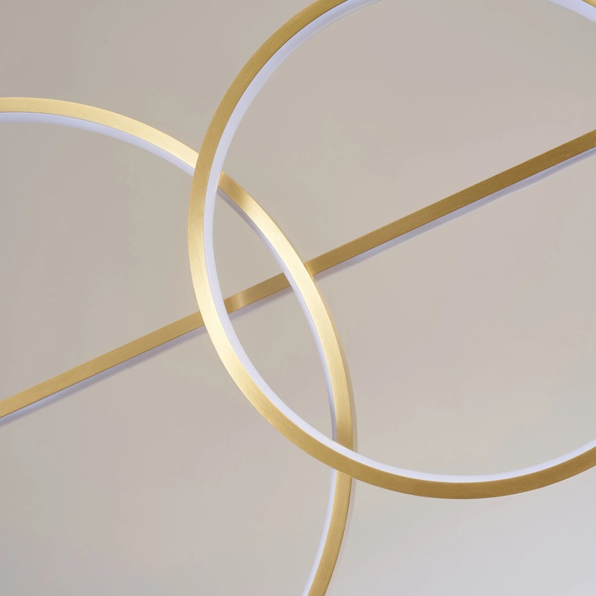 LED-pendel på kabel LAURA LED/42W/230V, guld