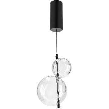LED-pendel på kabel PLAYA LED/10W/230V svart