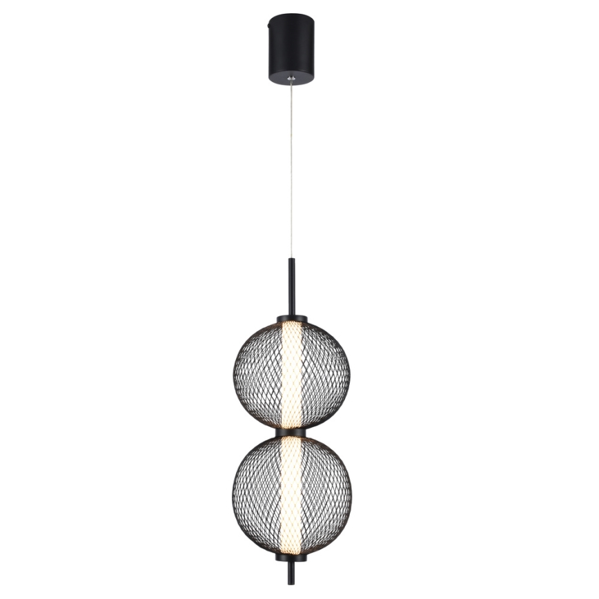 LED-pendel på kabel PUMA LED/10W/230V Ø 14 cm svart