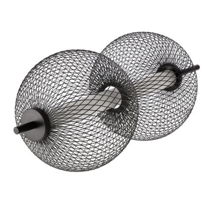 LED-pendel på kabel PUMA LED/10W/230V Ø 14 cm svart