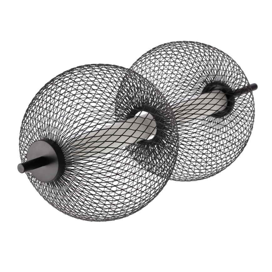 LED-pendel på kabel PUMA LED/10W/230V Ø 14 cm svart