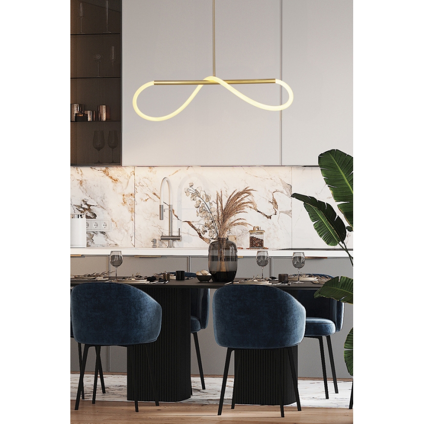 LED-pendel på kabel SUPREME LED/22W/230V 100 cm guld