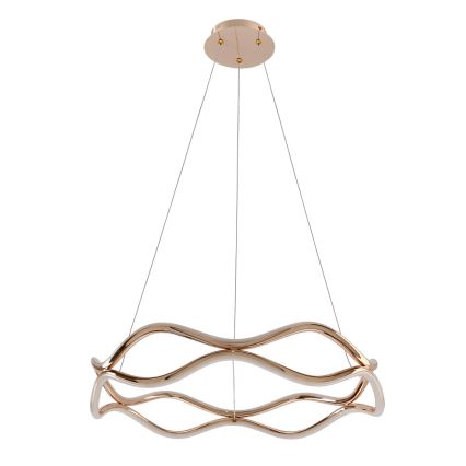 LED-pendel på kabel VAVE LED/28W/230V roséguld