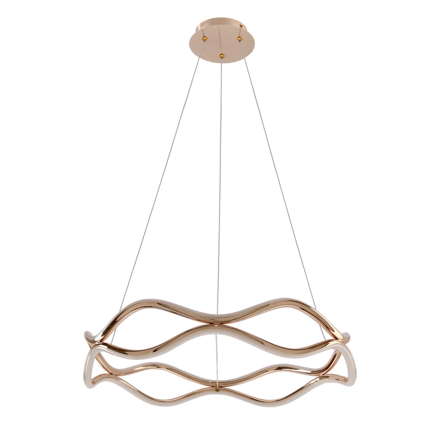 LED-pendel på kabel VAVE LED/28W/230V roséguld