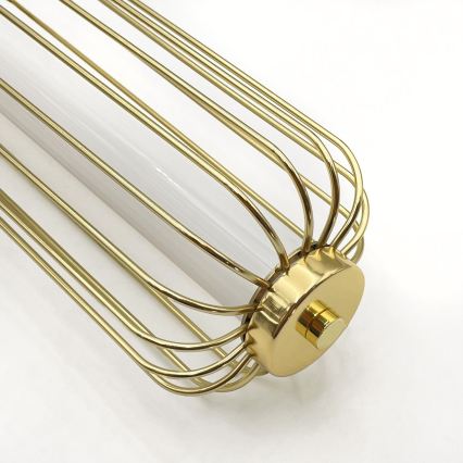 LED-pendel på vajer BONNIE LED/15W/230V 3000K guld