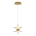 LED-pendel på vajer BUTTERFLY 2xLED/5W/230V 3000K guld