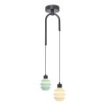 LED-pendel på vajer CACTUS LED/6W/230V 3000K grön/vit