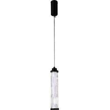 LED-pendel på vajer CORTE LED/10W/230V svart