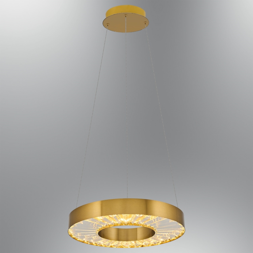 LED-pendel på vajer JESI LED/35W/230V 3000K Ø 40 cm brons