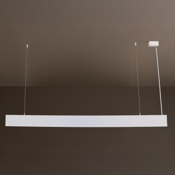 LED-pendel på vajer LED/55W/230V 3000/4000/6500K 120 cm vit