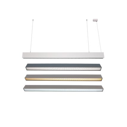 LED-pendel på vajer LED/55W/230V 3000/4000/6500K 120 cm vit
