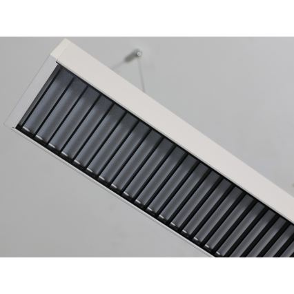 LED-pendel på vajer LED/55W/230V 3000/4000/6500K 120 cm vit