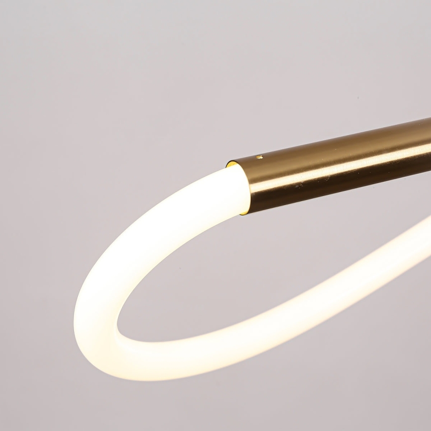 LED-pendel på vajer MELECA LED/24W/230V 3000/4000/6000K 100 cm guld