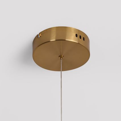 LED-pendel på vajer MELECA LED/24W/230V 3000/4000/6000K 100 cm guld