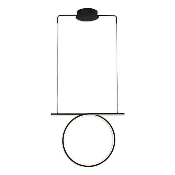 LED-pendel på vajer ODETTA LED/30W/230V 4000K svart