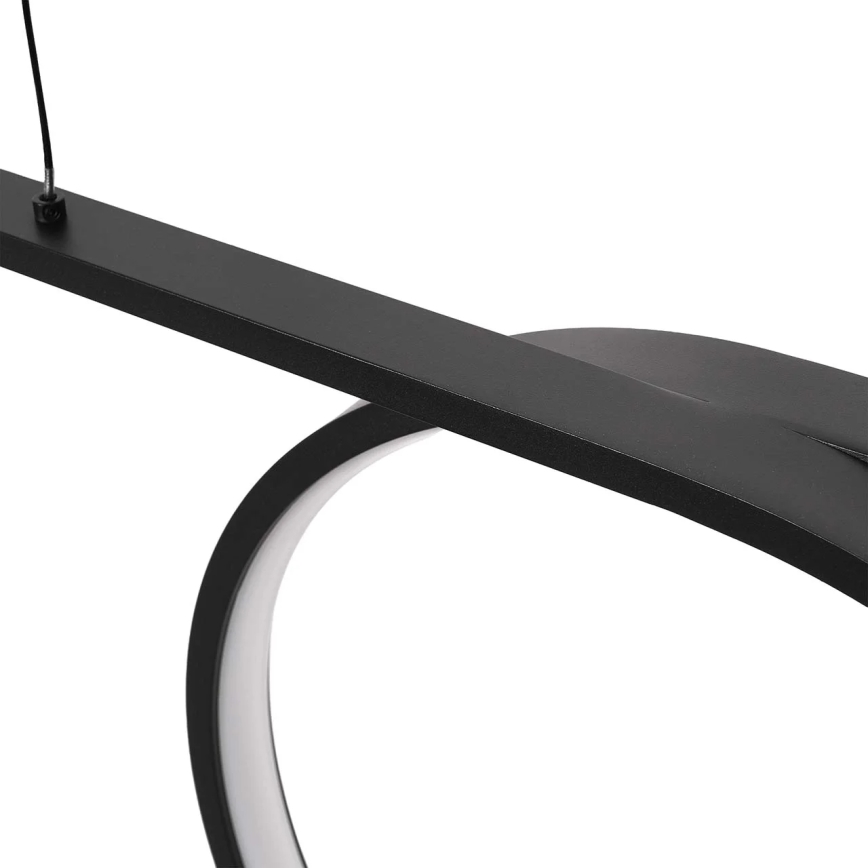 LED-pendel på vajer ODETTA LED/30W/230V 4000K svart