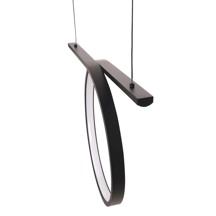 LED-pendel på vajer ODETTA LED/30W/230V 4000K svart