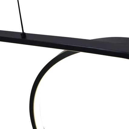 LED-pendel på vajer ODETTA LED/42W/230V 4000K svart