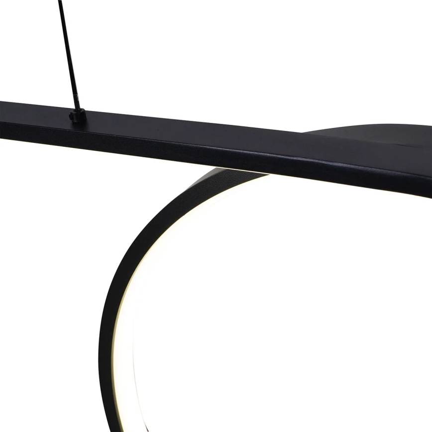 LED-pendel på vajer ODETTA LED/42W/230V 4000K svart