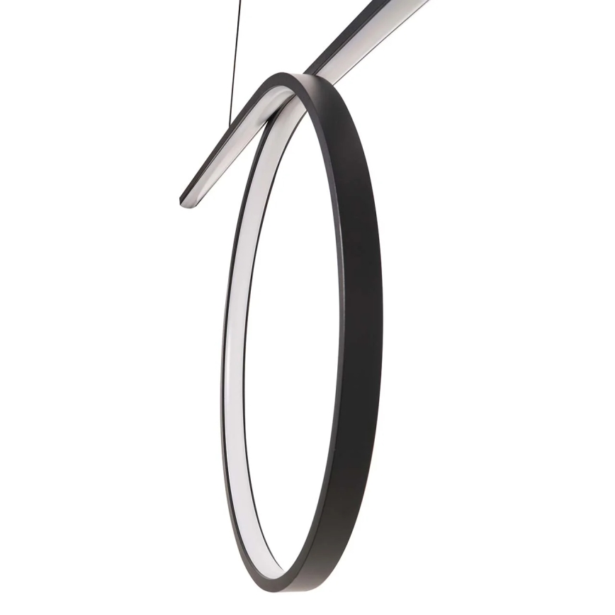 LED-pendel på vajer ODETTA LED/42W/230V 4000K svart