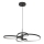 LED-pendel på vajer RIBBON LED/37W/230V 4000K svart