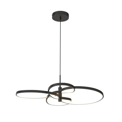 LED-pendel på vajer RIBBON LED/37W/230V 4000K svart