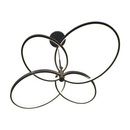 LED-pendel på vajer RIBBON LED/37W/230V 4000K svart