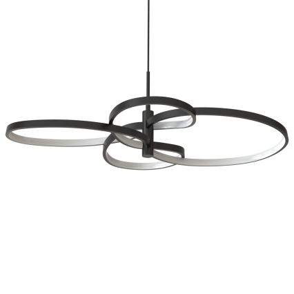 LED-pendel på vajer RIBBON LED/37W/230V 4000K svart