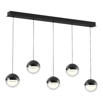 LED-pendel på vajer ZIREA LED/30W/230V svart