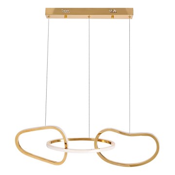 LED-pendellampa ANNELI på vajer LED/30W/230V 80 cm guld