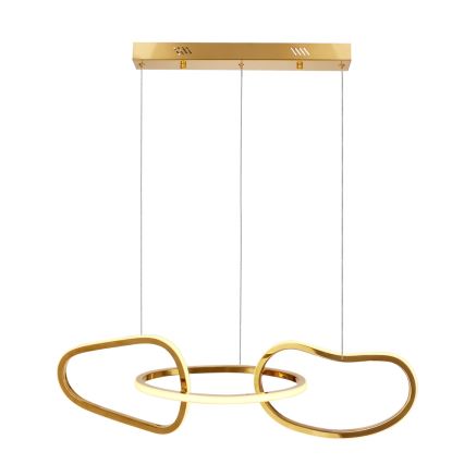 LED-pendellampa ANNELI på vajer LED/30W/230V 80 cm guld