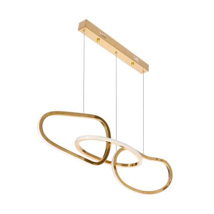 LED-pendellampa ANNELI på vajer LED/30W/230V 80 cm guld