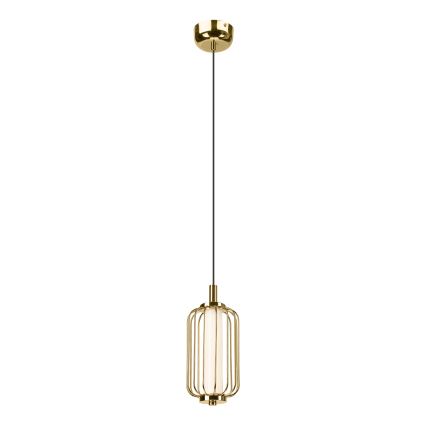 LED-pendellampa med kabel BONNIE LED/10W/230V 3000K guldig
