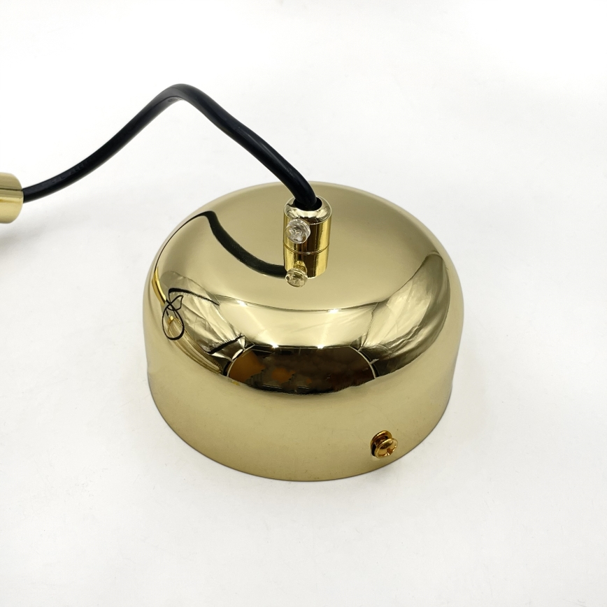 LED-pendellampa med kabel BONNIE LED/10W/230V 3000K guldig