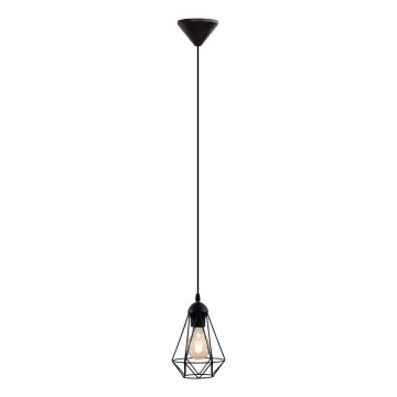 LED-pendellampa med sladd 1xE27/6,5W/230V 2500K svart