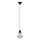 LED-pendellampa med sladd 1xE27/6,5W/230V 2500K svart