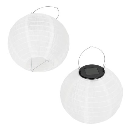 LED Pendellampa med solceller LED/0,02W/1,2V 3000K IP44 1xAAA 100 mAh