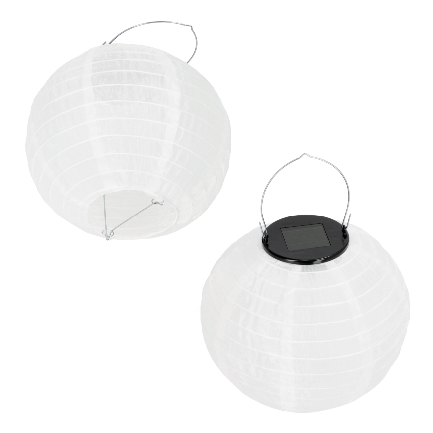 LED Pendellampa med solceller LED/0,02W/1,2V 3000K IP44 1xAAA 100 mAh