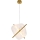 LED-pendellampa med vajer RELAX LED/15W/230V guld/vit