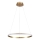 LED-pendellampa på kabel DIANA LED/25W/230V 4000K Ø 50 cm guldfärgad
