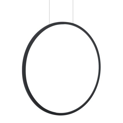 LED-pendellampa på kabel SATURNO LED/28W/230V Ø 50 cm IP44 svart
